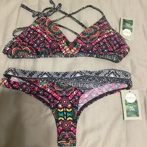 Eidon Surf bikini small top xsmall bottoms